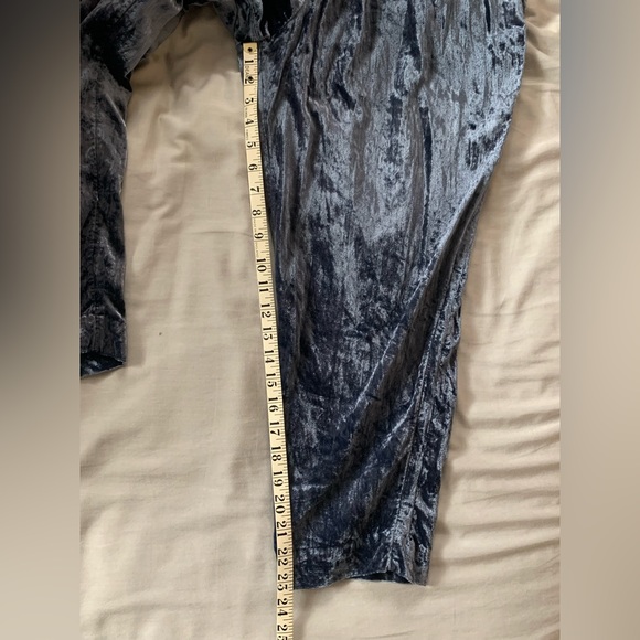 Blue Velvet Elastic waist pants - Anthropologie - Picture 8 of 9